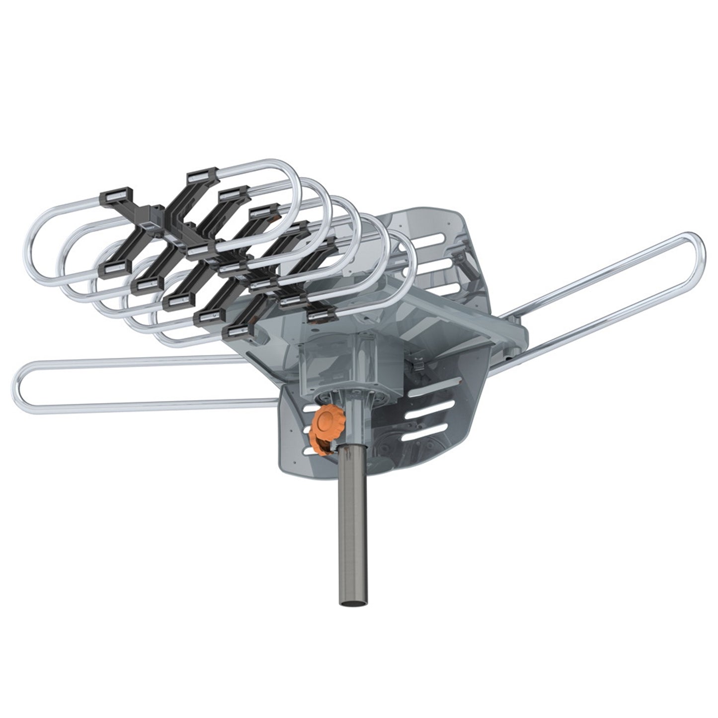 Outdoor Antenna 360° Rotation No Bracket UV Dual-Band Signal Receiver