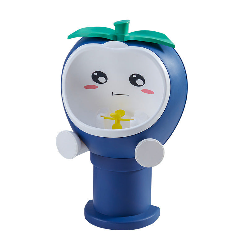 Boy Cartoon Wall-Mounted Standing Urinal - Kids Bathroom Fixture