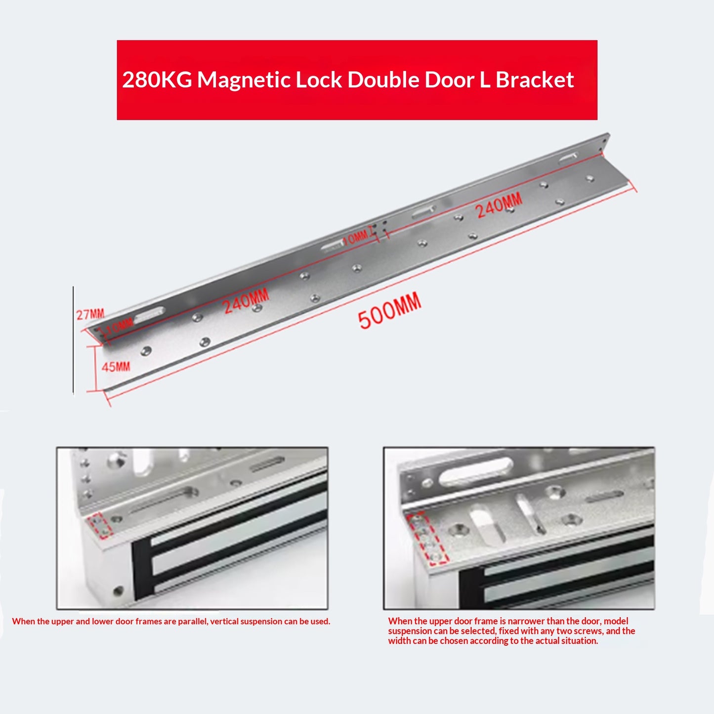 Magnetic Access Control Lock for Fire Doors - Smart Security System