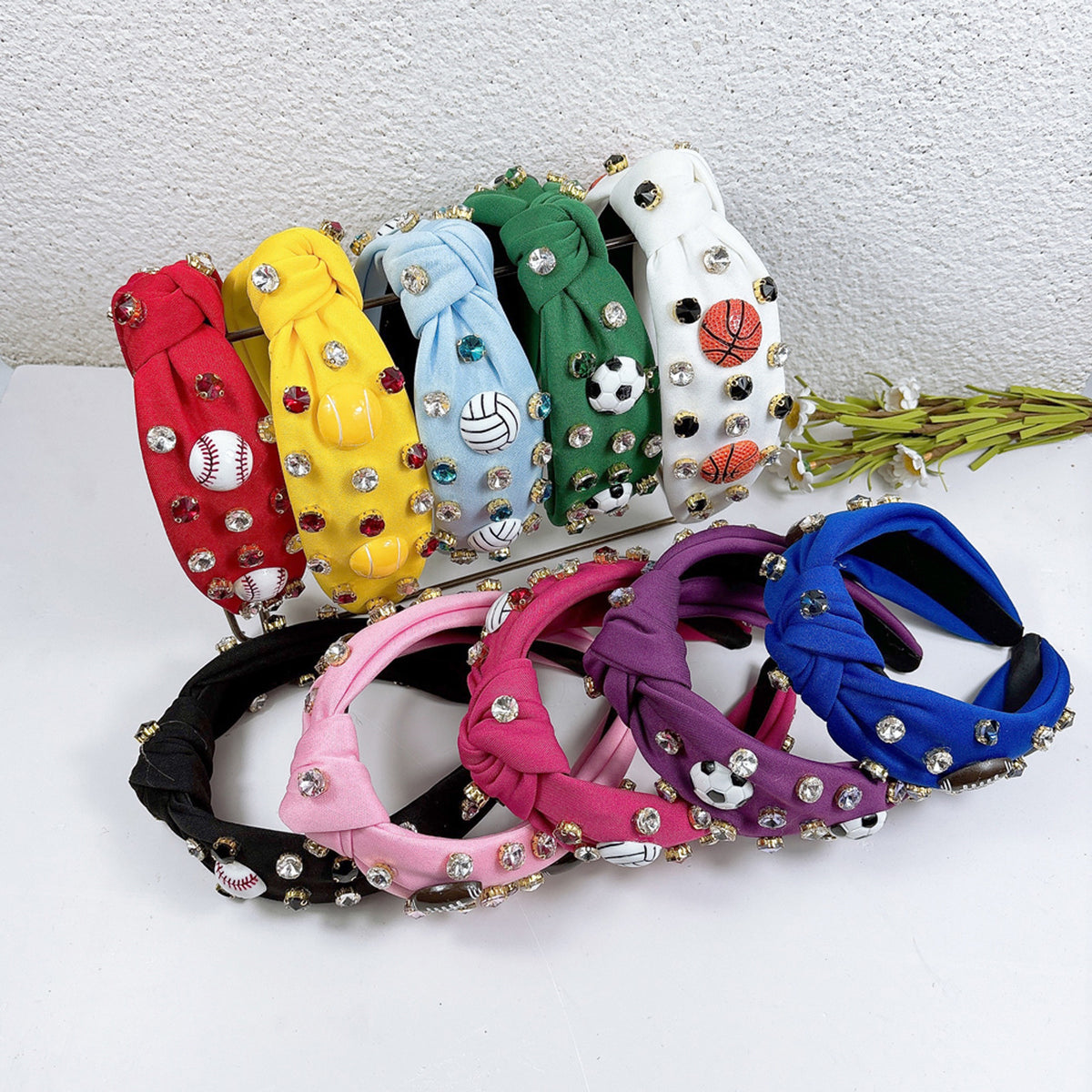 Rhinestone Headband for Women