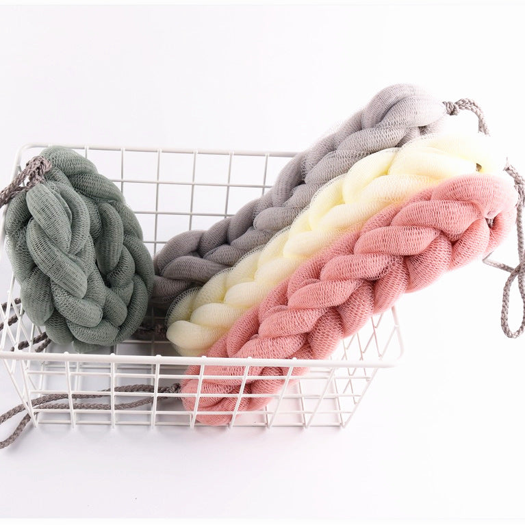 Korean Style Long Bath Ball PE Net Shower Foaming Towel - Bath & Spa Accessory