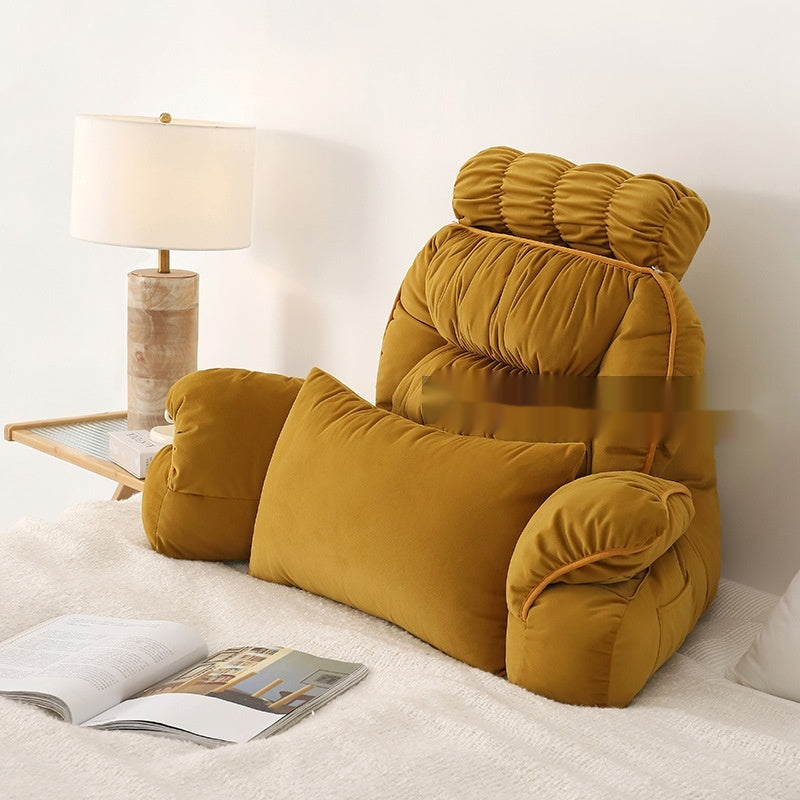 Backrest Pillow for Sofa Bed Support Cushion Neck and Waist Support