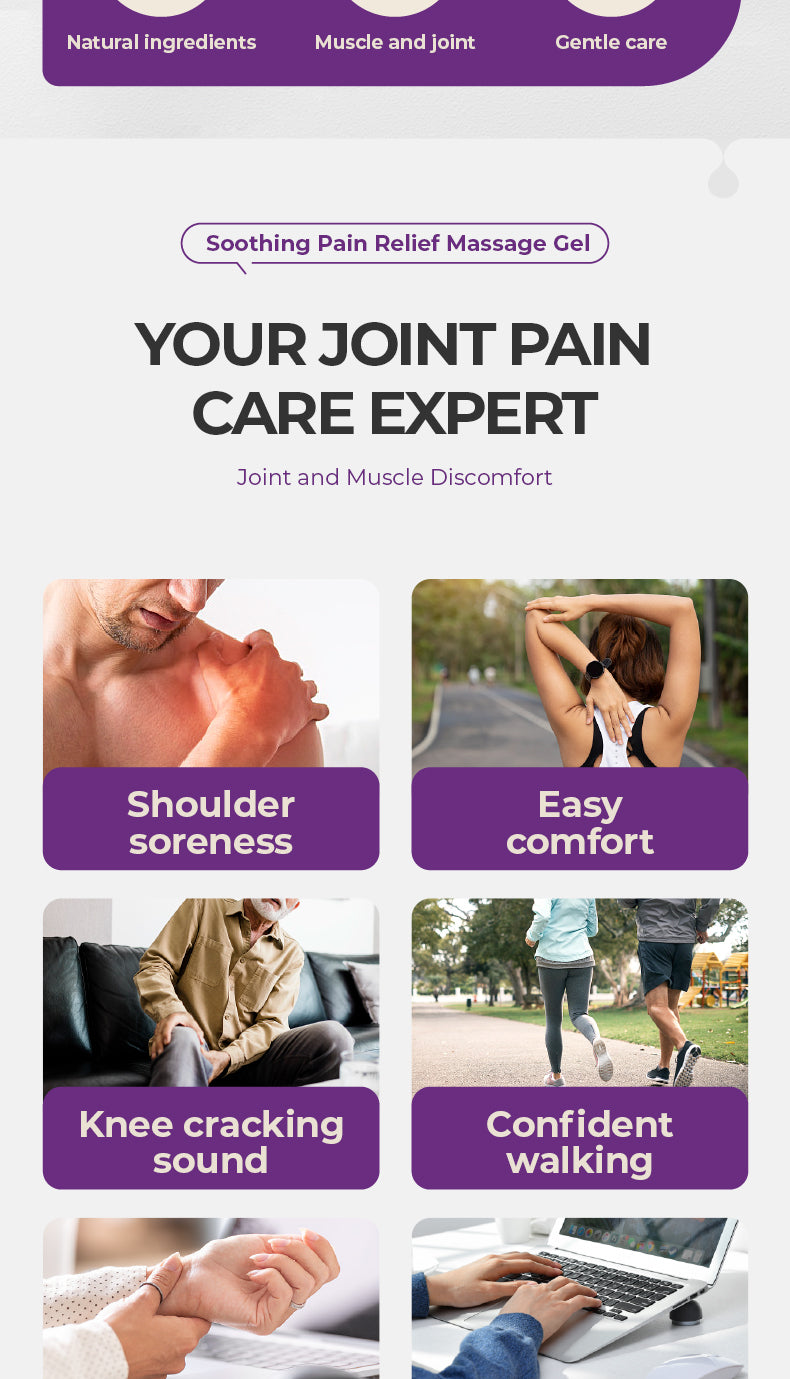 Rapid Relief Muscle Therapy Gel with Collagen, Glucosamine & Boswellia
