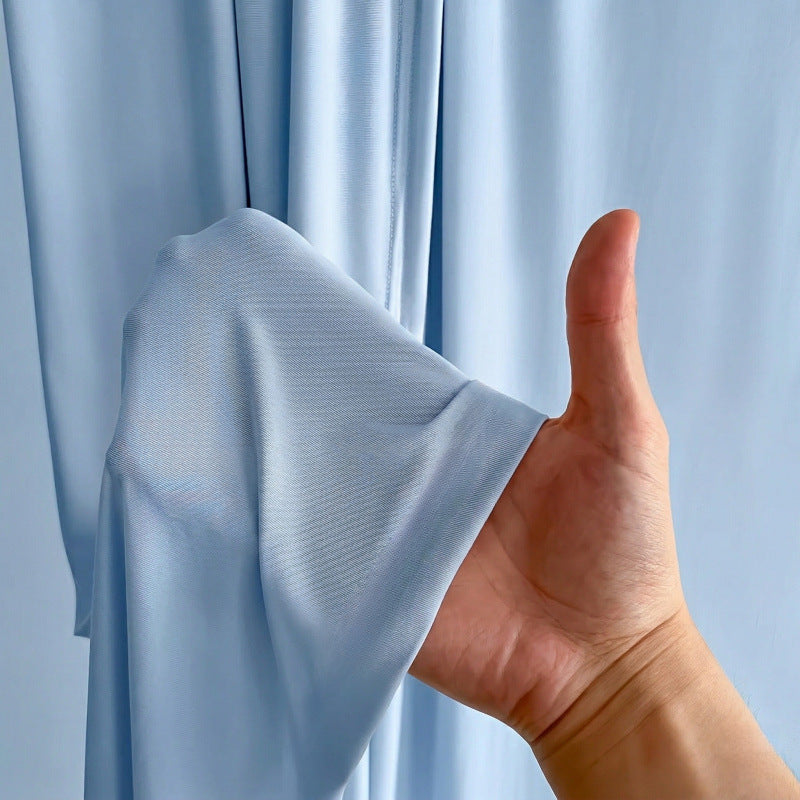 Ice-Silk Cooling Summer Blanket - Temperature-Reducing Home Bedding