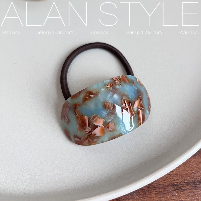 Oval Acetate Hair Band for Fashion & Styling - Multiple Colors