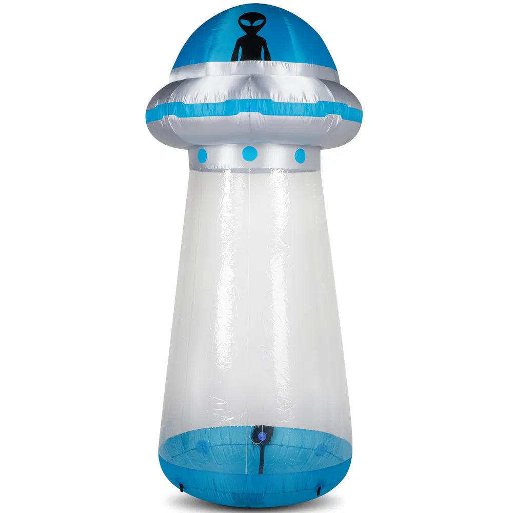 8.8 FT Halloween Inflatable UFO Decoration with LED Lights