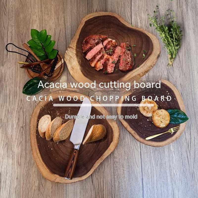 Wooden Irregular-Shaped Cutting Board Set - Multiple Sizes Kitchen Tool