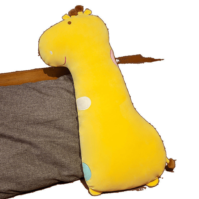 Kids Dinosaur Plush Pillow Bed Leg Clamp Toy - Soft Sleep Cushion for Kids