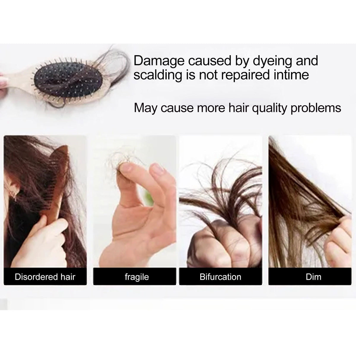 Nourishing Hair Soft Fluffy Strong Moisturizing Root Care Gift Suit