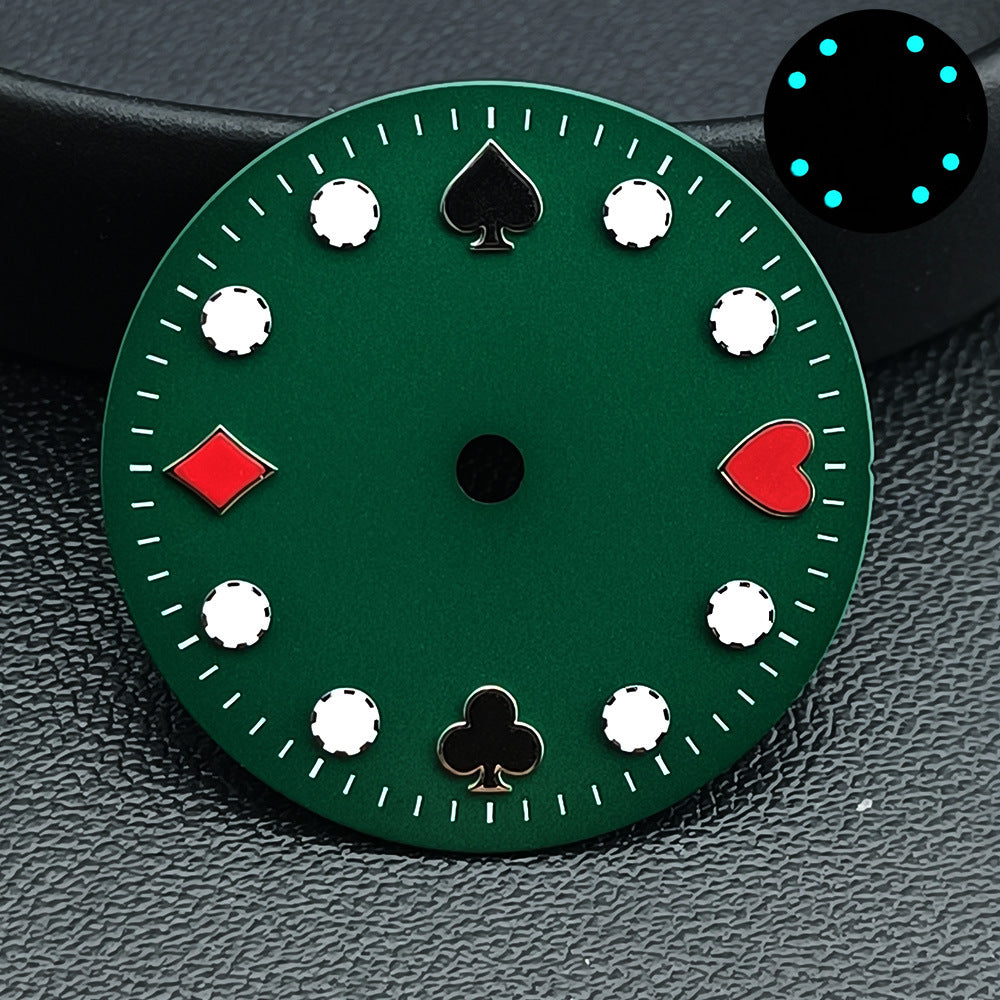 Luminous Watch Dial Replacement Part for Mechanical Watches