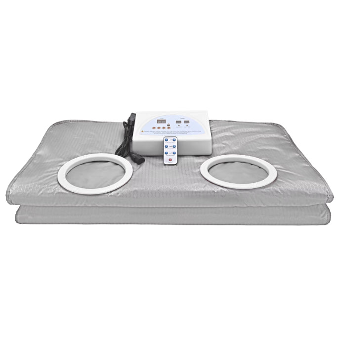 Electric Sauna Blanket with Sleeves & Remote Control