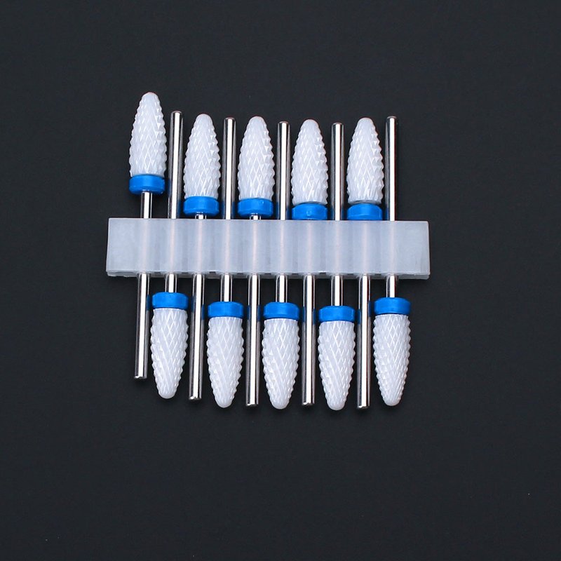 Ceramic Nail Drill Bit Set - Exfoliating & Polishing Tool