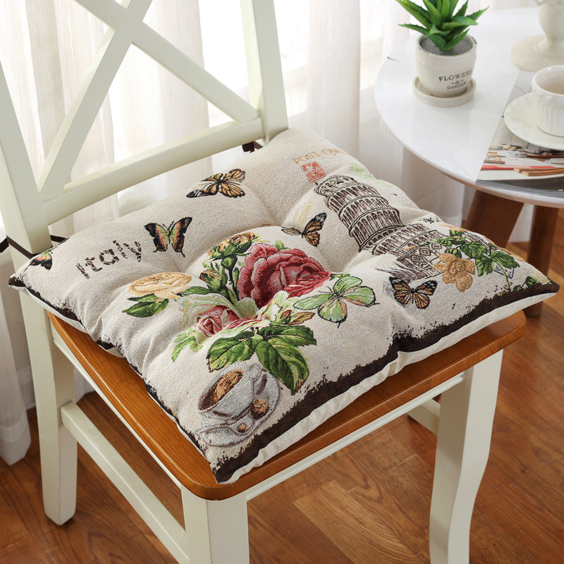 Thickened Non-Slip Chair Cushion for Dining & Kids Chairs - Solid Wood Stool Seat Pad