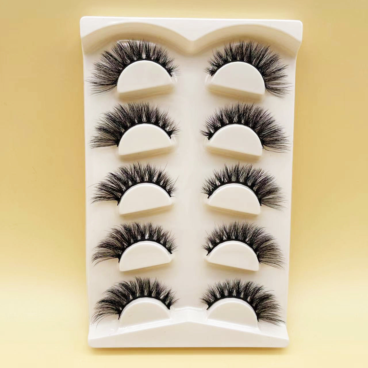 Natural Mink False Eyelashes with Lengthening Eye Tail Design - Multiple Styles