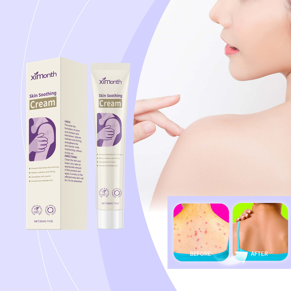 Skin Soothing Cream 20g Box