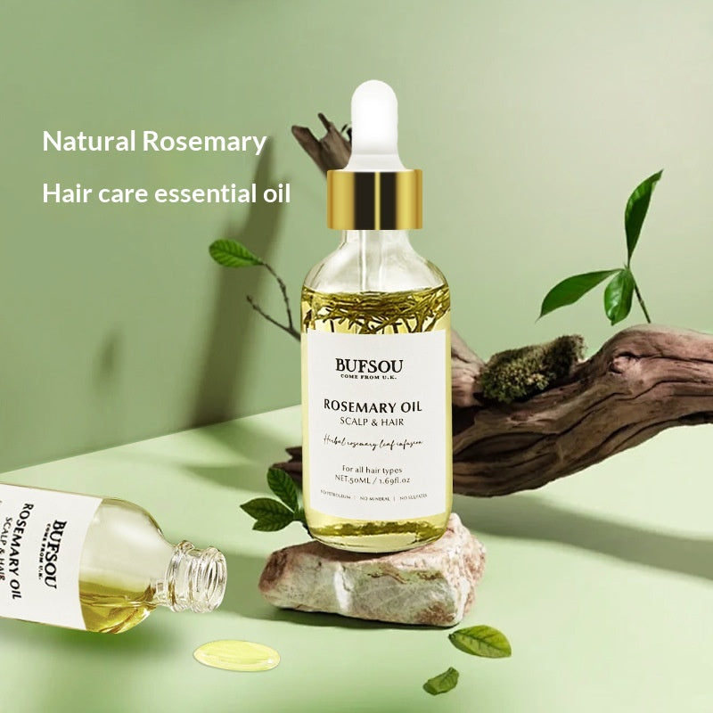 Rosemary Hair Nourishing Essential Oil - 50ml Natural Hair Oil for Frizz Control