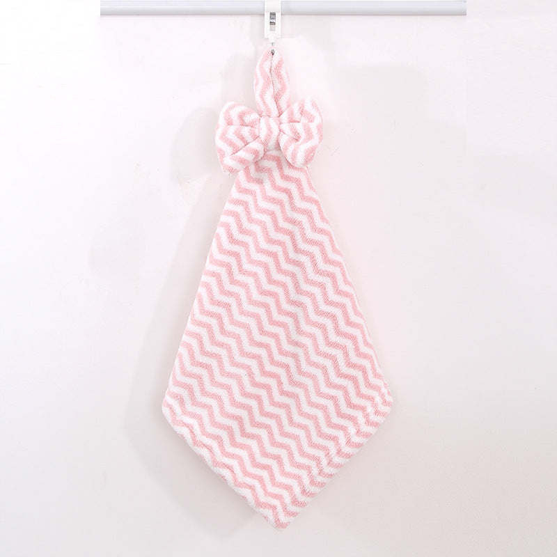 Coral Fleece All-Purpose Cleaning Towel - Absorbent Hand Towel for Home & Kitchen