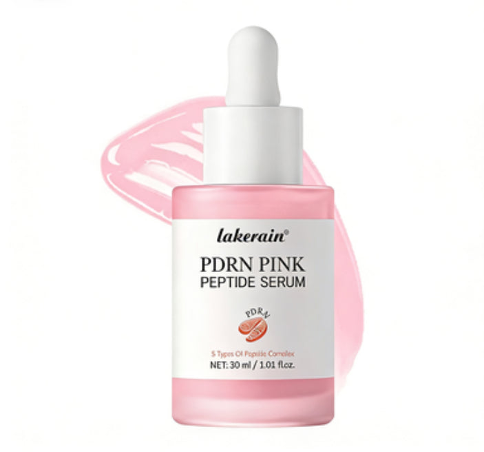Pink Peptide Hydrating Facial Serum - Moisturizer for All Skin Types