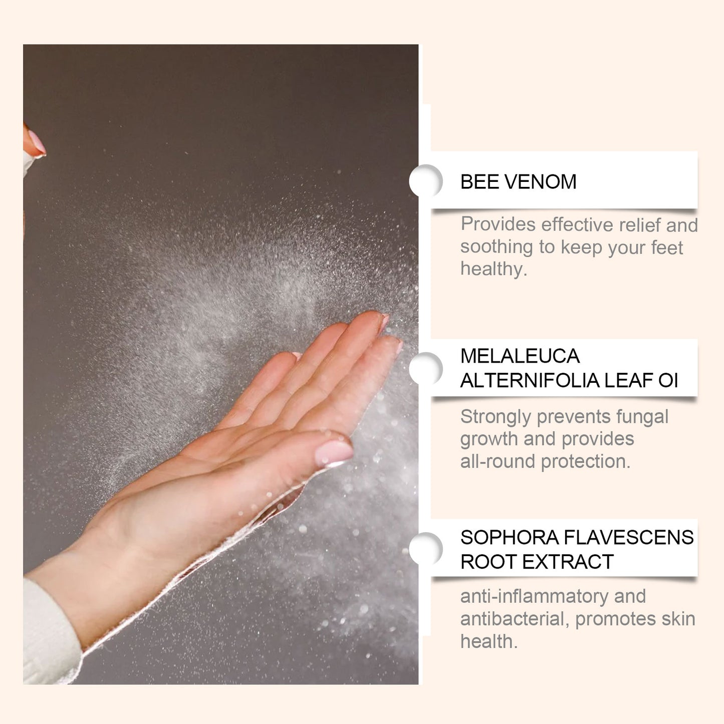 Bee Venom Nail Care Spray - Natural Nail Nourishing & Strengthening Solution