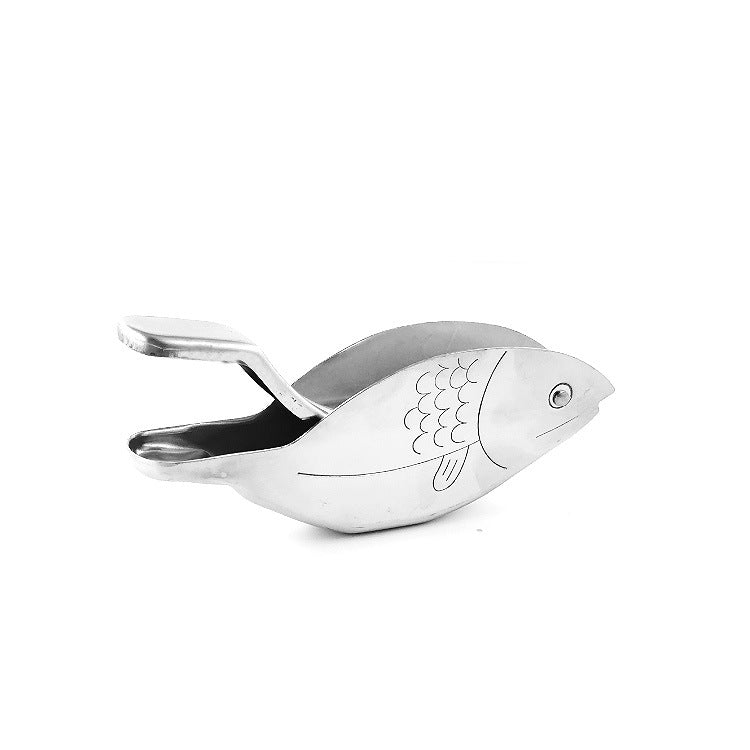304 Stainless Steel Lemon Juicer - Manual Fish Type Kitchen Tool