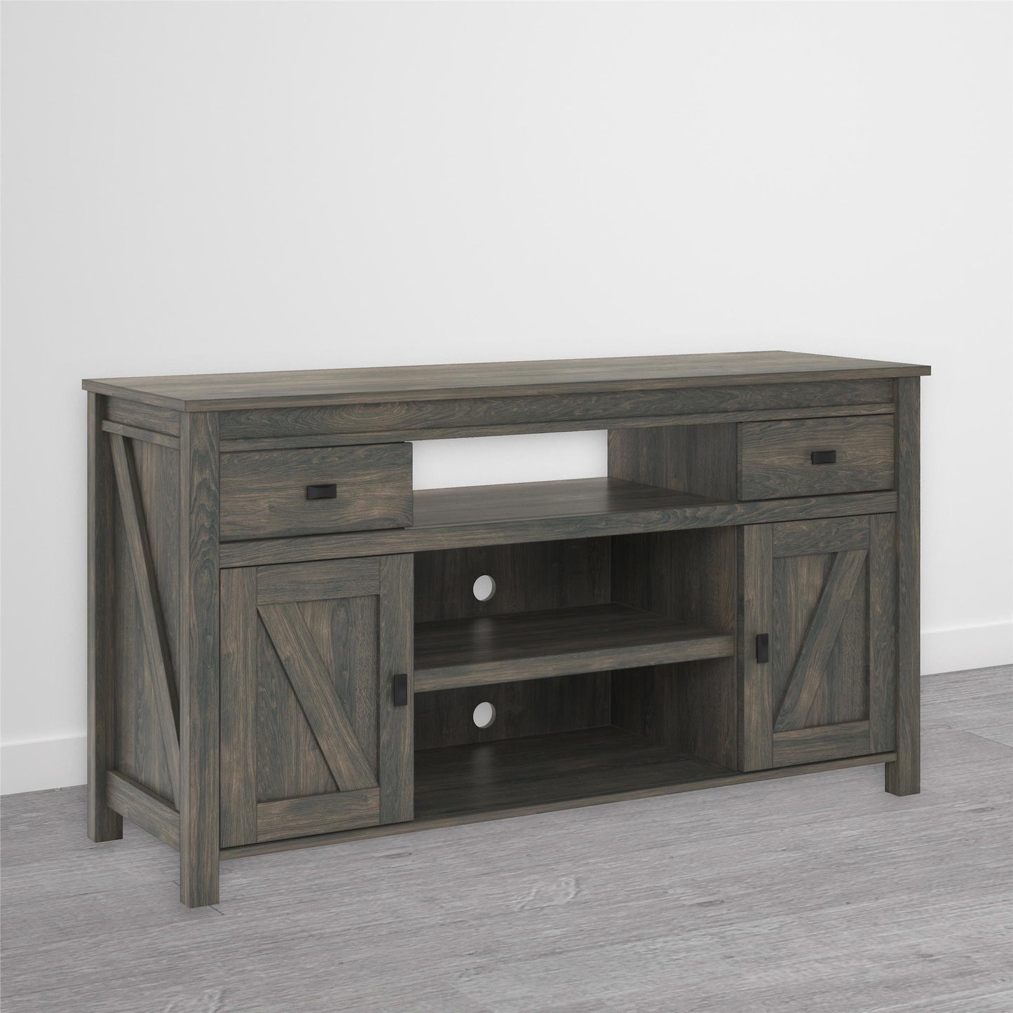 Farmington TV Stand for TVs Up to 60" - Oak Finish