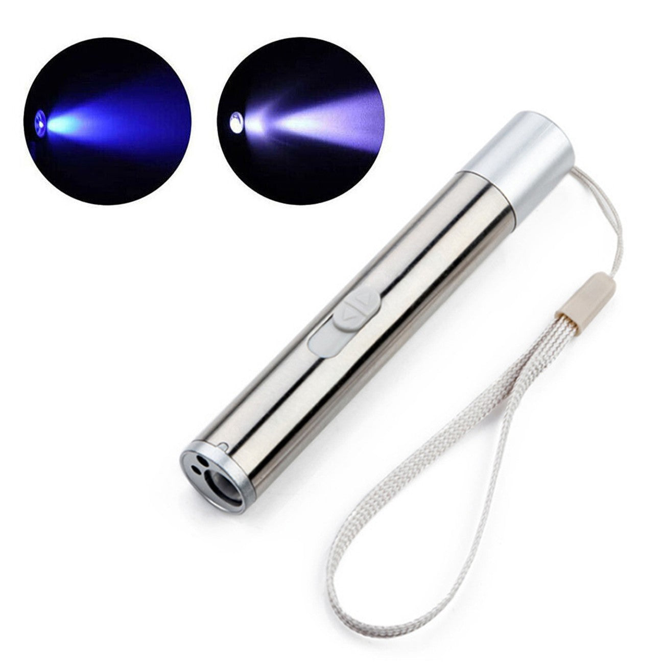 Rechargeable 3-in-1 Laser Pointer UV Flashlight Cat Dog Toy