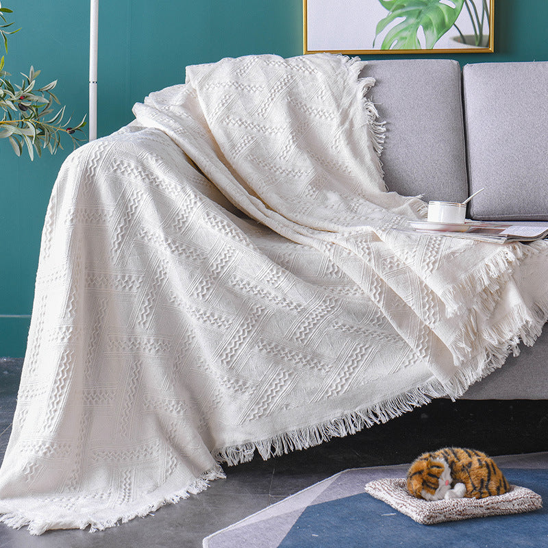 Cotton Sofa Cover Slipcover for Couch Bed Chair Modern Home Textile