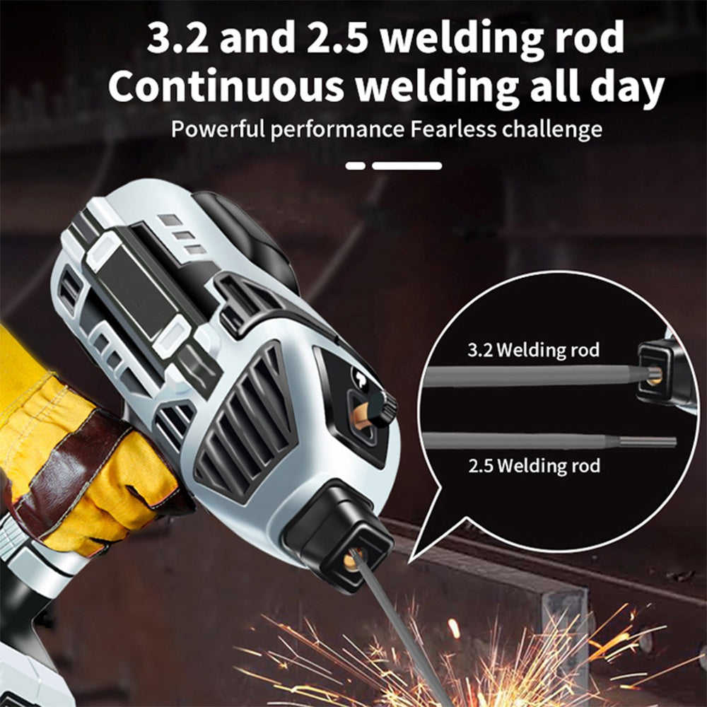 Portable Handheld Welding Machine 110V IGBT Inverter 20-120A with Hot Start
