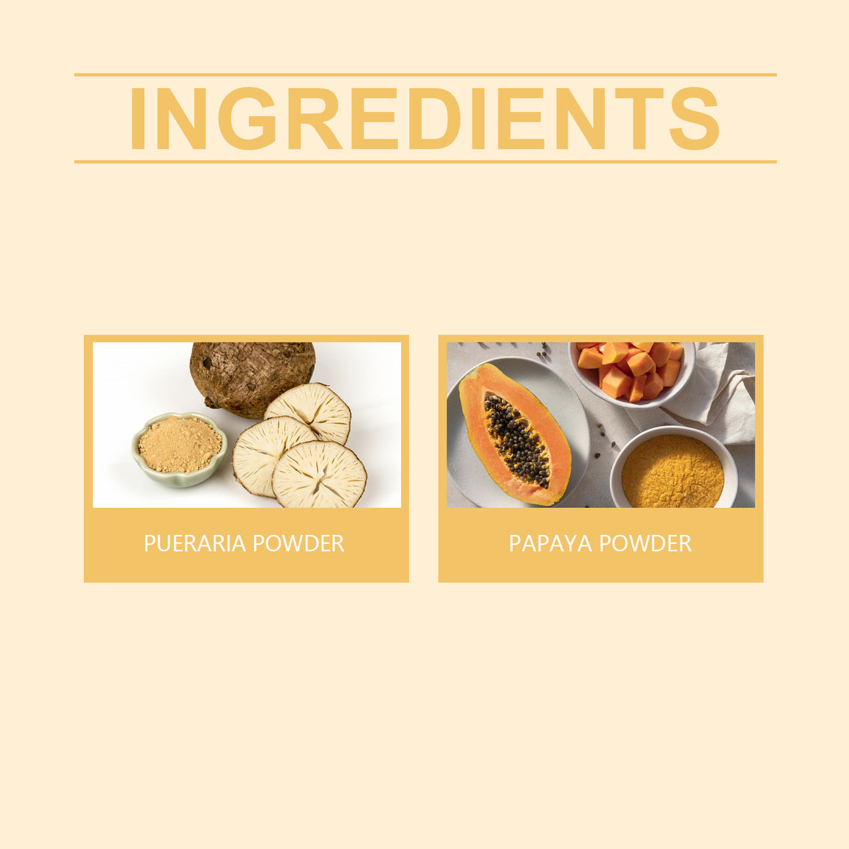 Papaya Juice Powder Body Treatment - 10 Packs