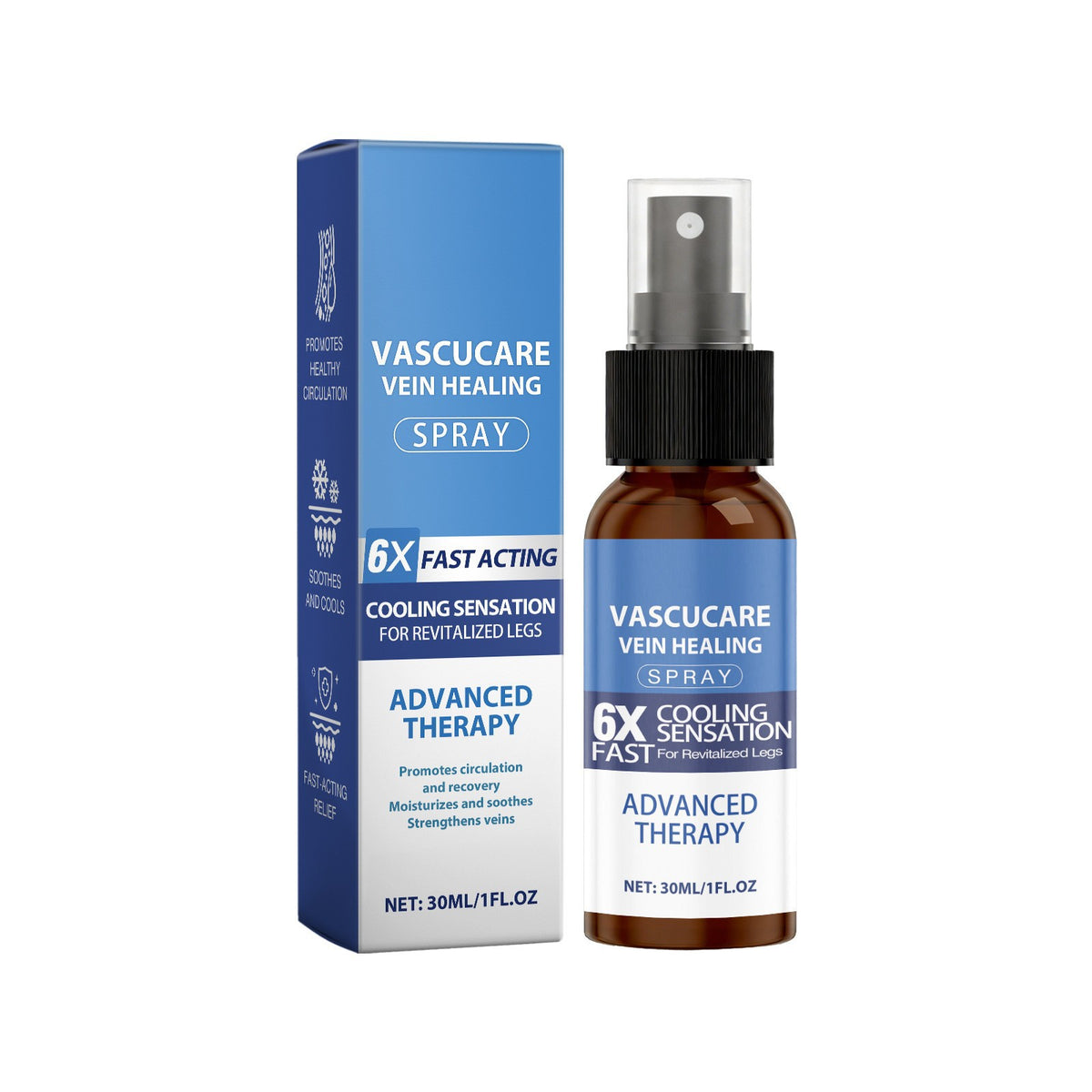 Leg Soothing Spray 30ml for Skin Relief & Calming Care
