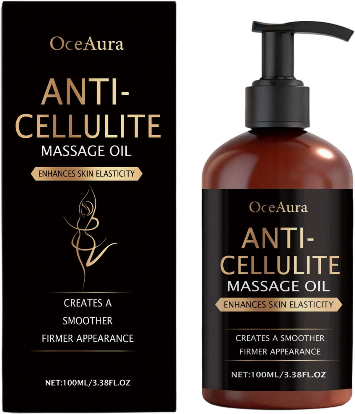Anti-Cellulite Massage Oil with Beauty Device