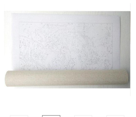 Holiday Traffic Digital Oil Painting - Festive Home Decor Wall Art