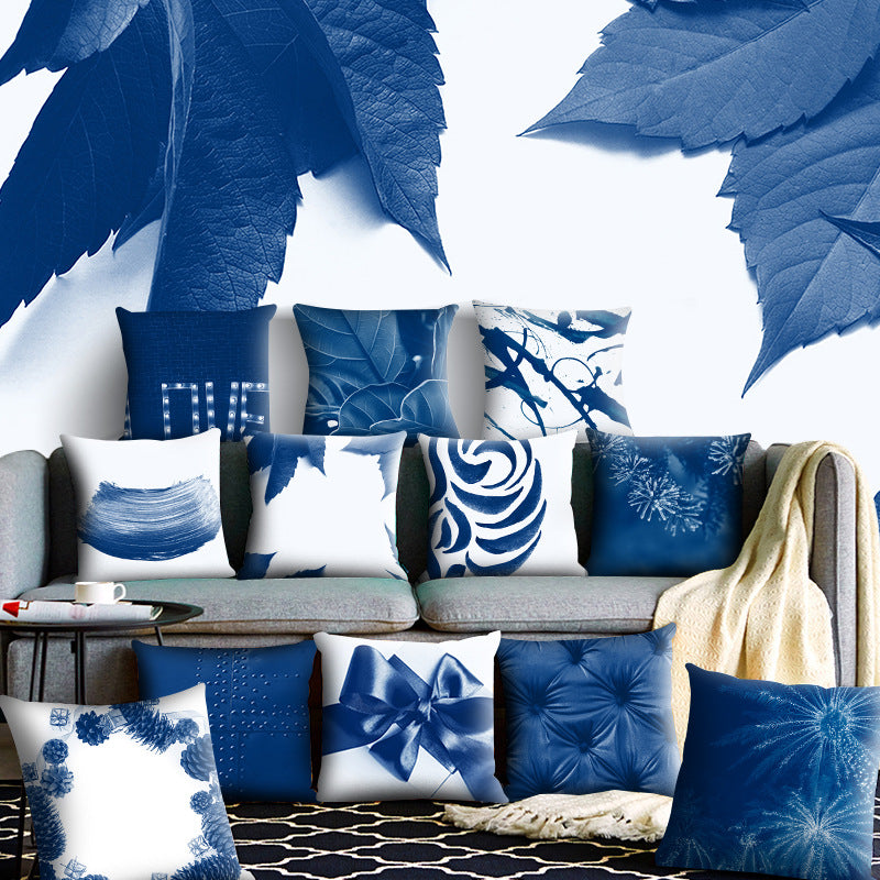 Printed Soft Material Cushion Cover 45x45cm Home Decor