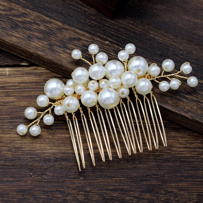 Pearl Hair Clip Set - Elegant Cheongsam Hair Accessories for Women