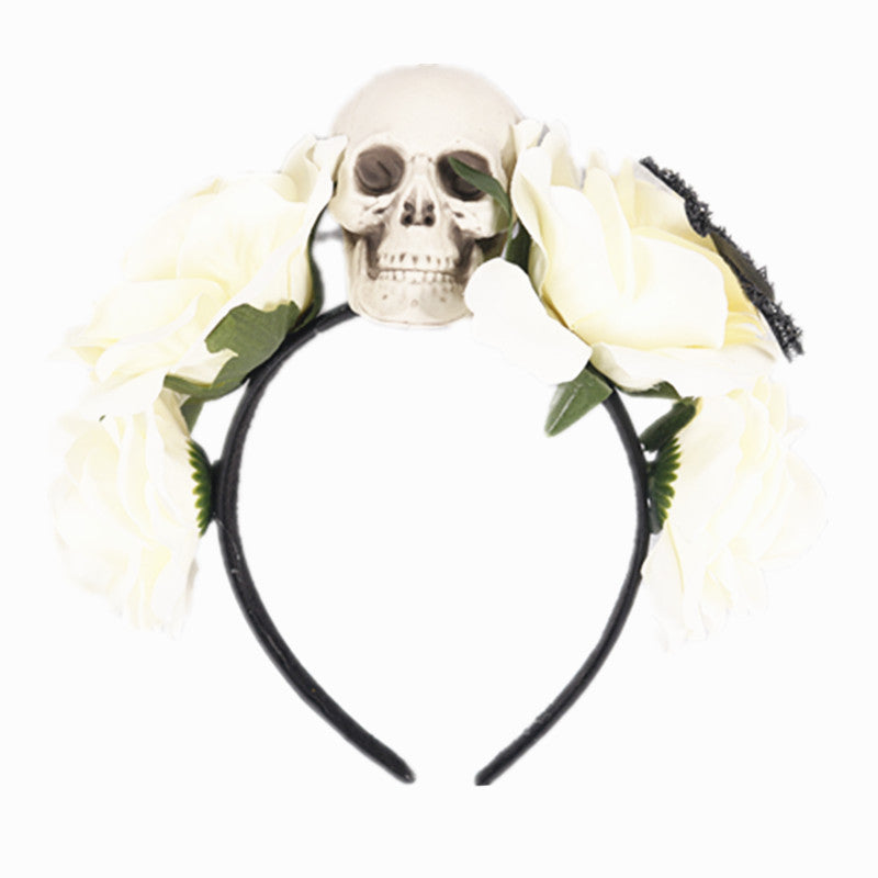 Skull Hair Hoop Headband for Dance Party & Show - Multiple Colors