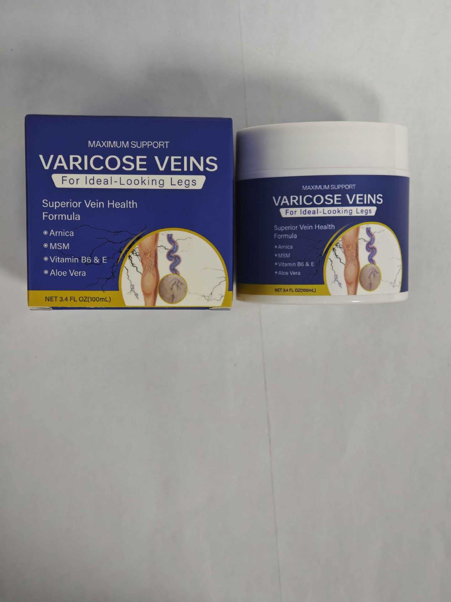 Leg Vein Relaxation Cream - Body Care for Meridian and Vein Relief 100ml
