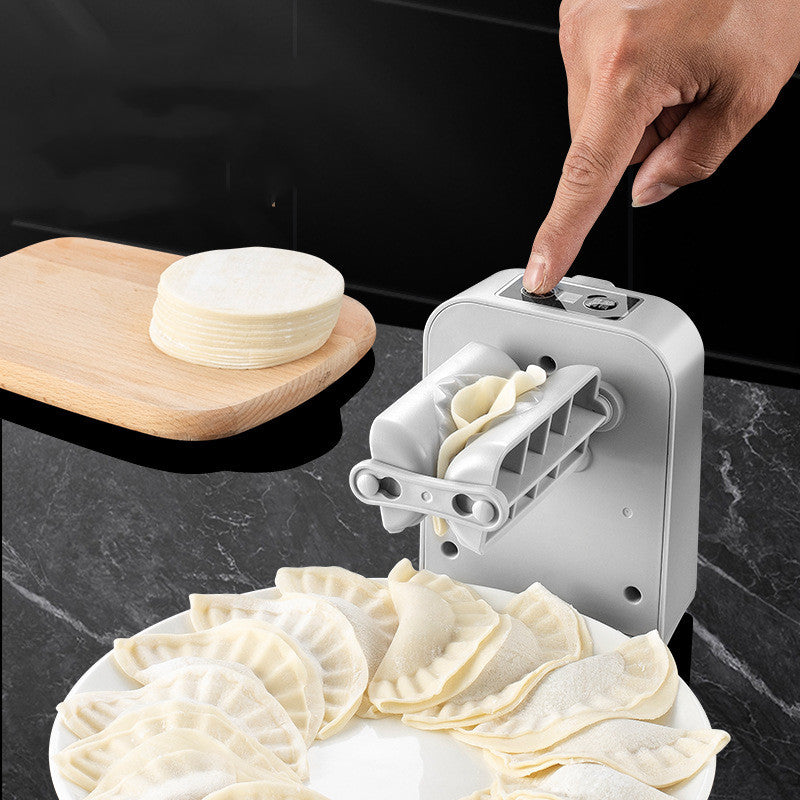 Automatic Dumpling Maker Machine - Easy Kitchen Dumpling Tool, White