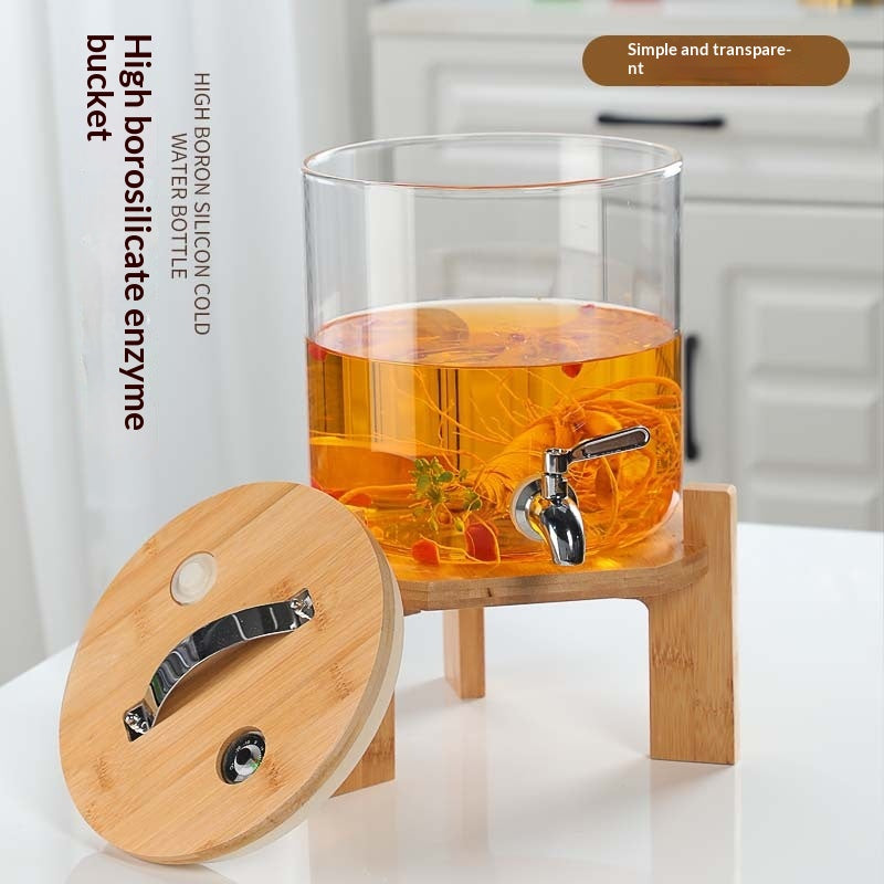 Large Capacity Wine Infusion Barrel Sealed Storage Container - Multiple Sizes & Styles