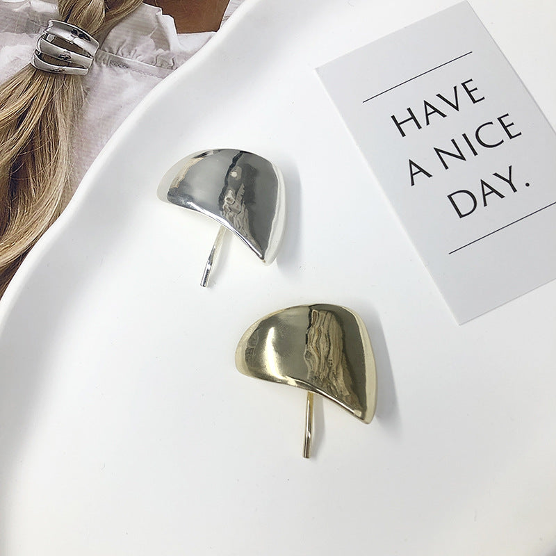 Metal Ponytail Hair Barrette with Tassel