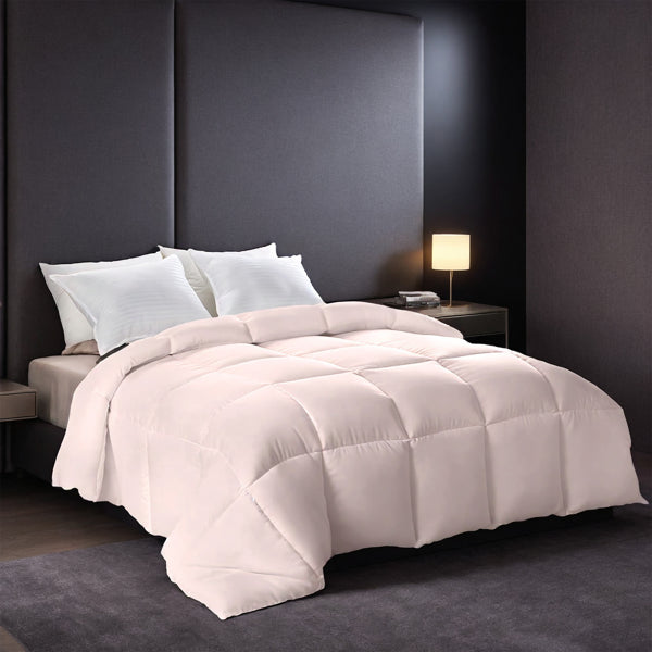 Oversized Thick Duvet - Pink Soft Warmth, Machine Washable