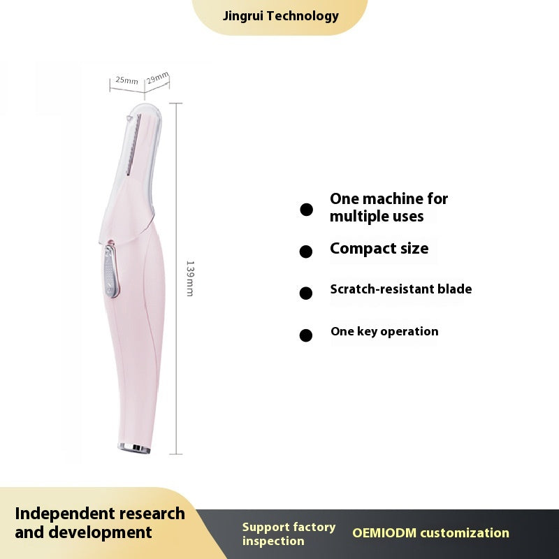 Women's Electric Whole Body Hair Trimmer - Rouge Pink