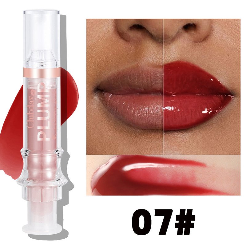 Moisturizing Lip Gloss Water Light Full Lips Syringe - Nourishing Makeup