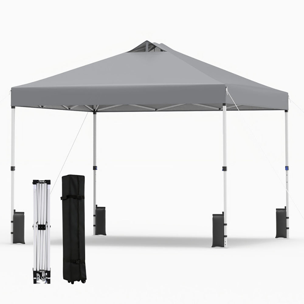10x10 Pop Up Canopy Tent with Storage Bag - Multiple Colors