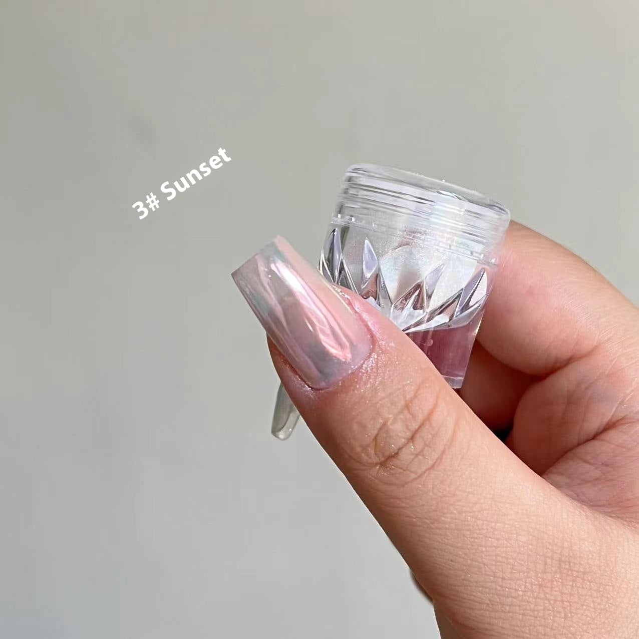 Nail Art Powder Mirror Glitter for Nail Decoration Aurora Effect Beauty Ornament