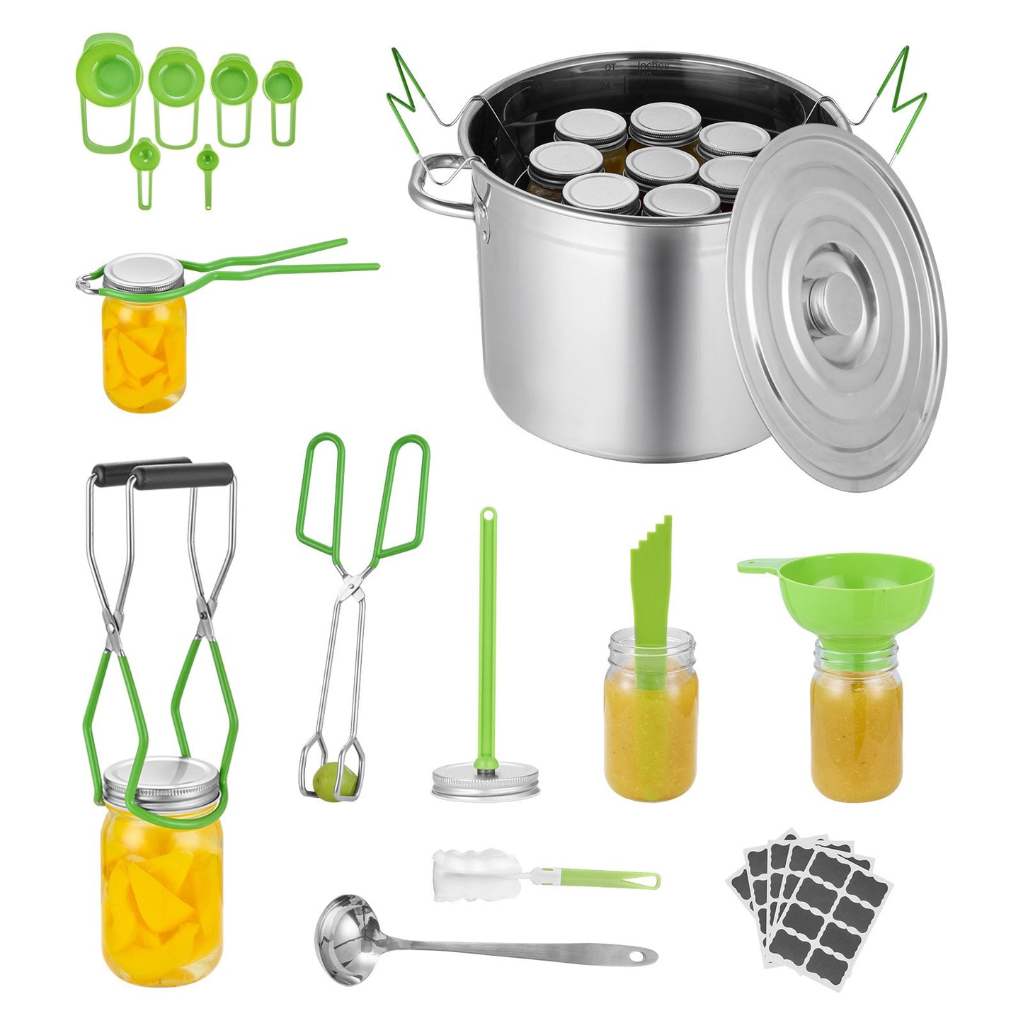 Canning Supplies Starter Kit - 11-Piece Stainless Steel Set