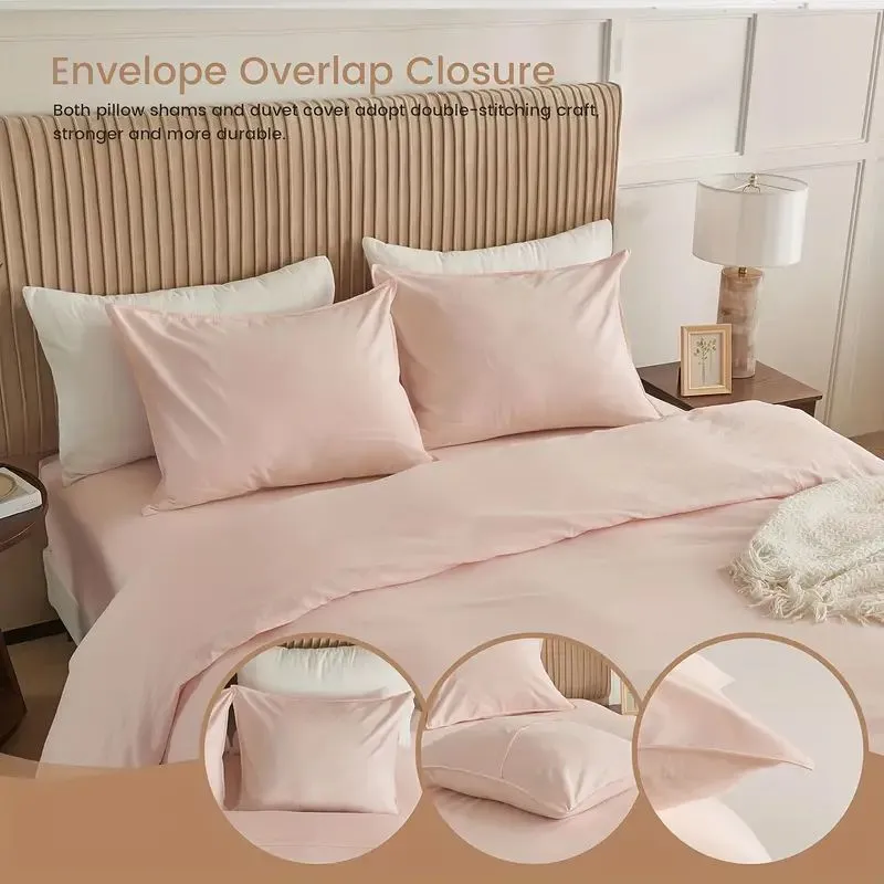 Serta Simply Clean Pleated Duvet Cover Set - Multiple Colors