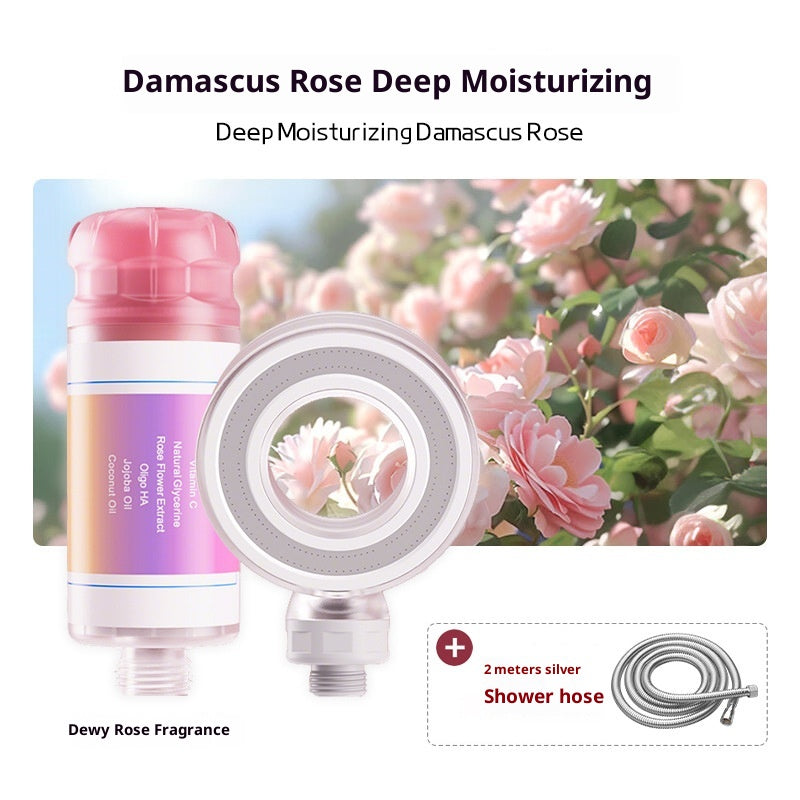Supercharged Water Filtration Shower Head with Fragrance Diffuser