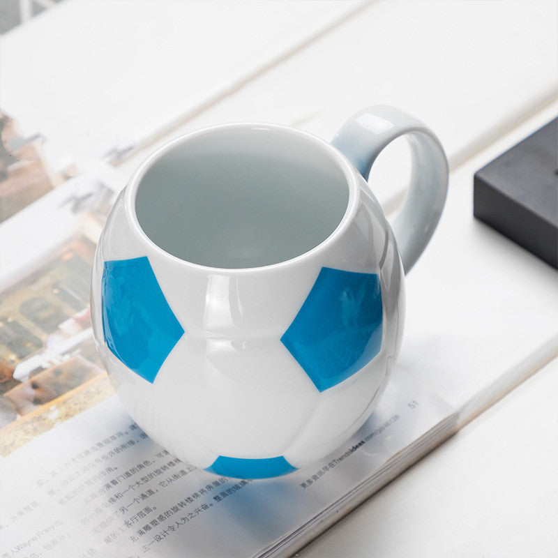 High Temperature Ceramic Football Cup - Durable Drinkware for Sports Fans
