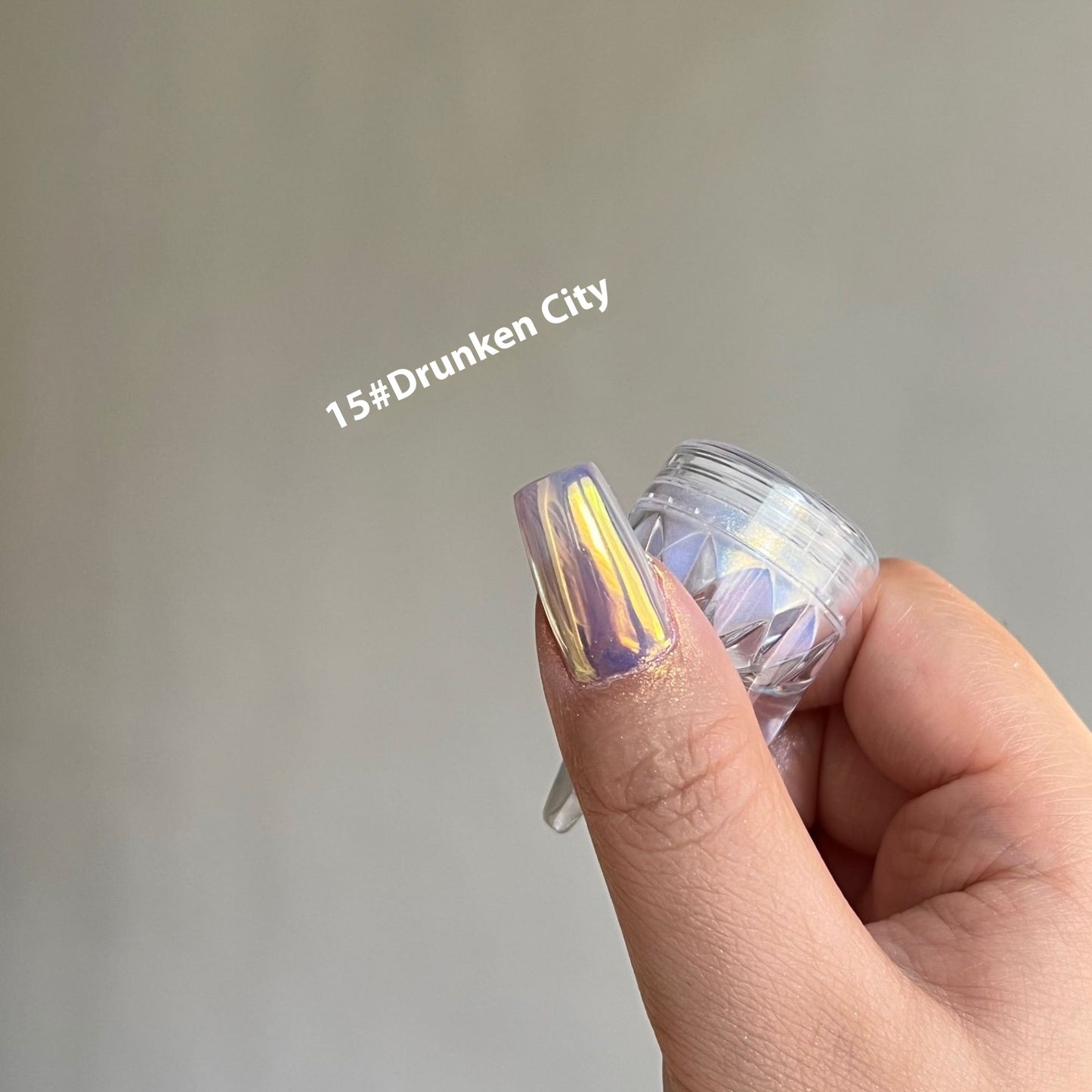 Nail Art Powder Mirror Glitter for Nail Decoration Aurora Effect Beauty Ornament
