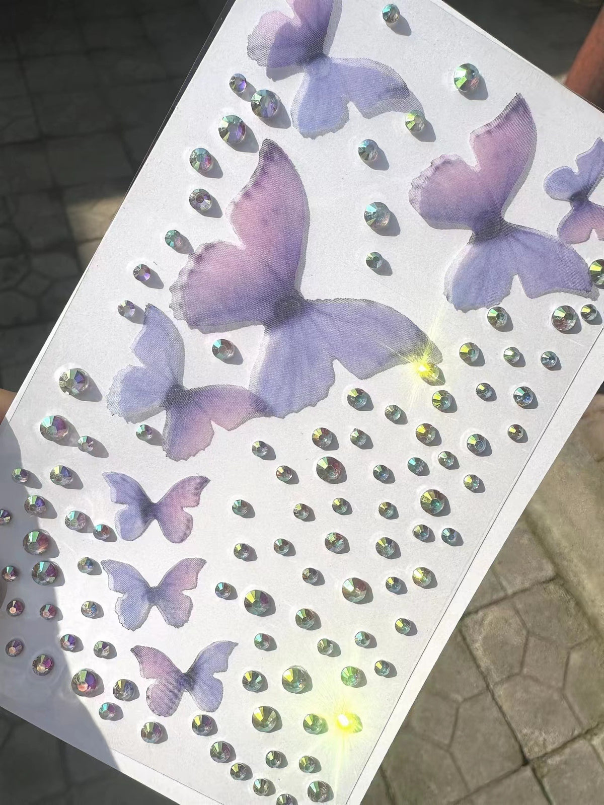 Pearl and Crystal Nail Art Stickers Set for DIY Manicure and Decor